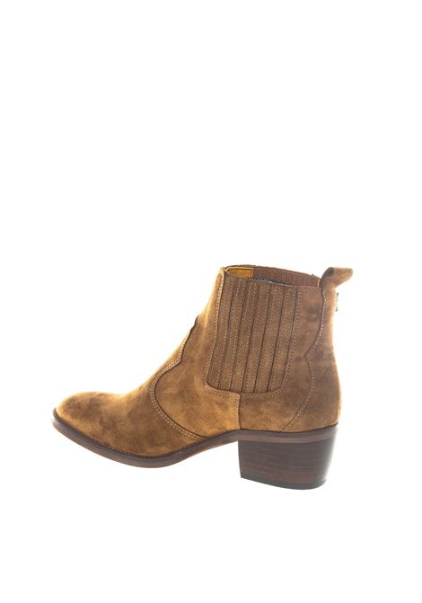 Tronchetto oil cuoio DAKOTA BOOTS | DKT73OIL-CAPPUCCINO